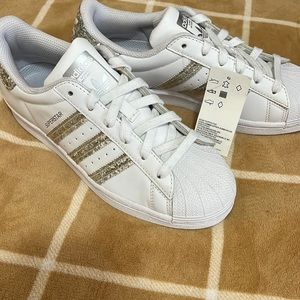 Brand new addidas sequin sneakers